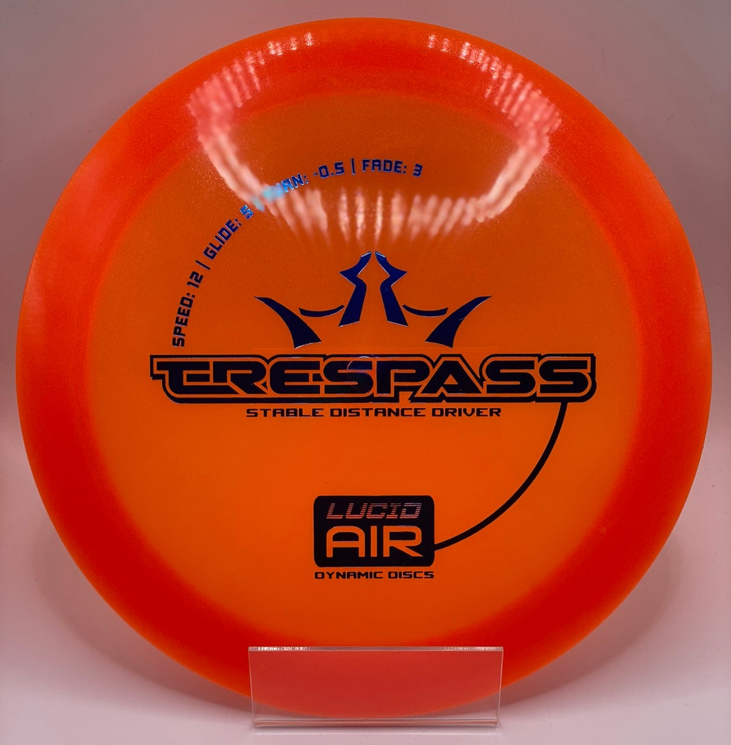 Dynamic Discs Lucid Air Trespass - Distance Driver