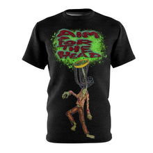 Load image into Gallery viewer, Aim for the Head - Disc Golf Dry Fit Tee
