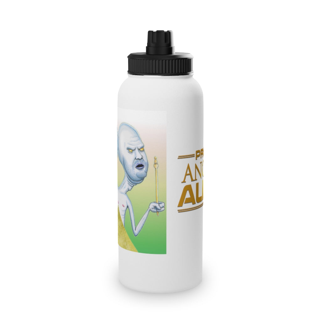 Probing Ancient Aliens - Stainless Steel Water Bottle with Sports Lid