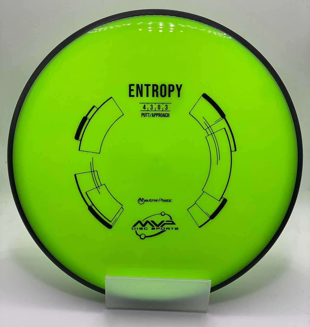 MVP Neutron Entropy - Putt Approach