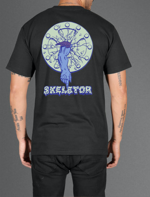 Skeletor Busting Out - Tee Shirt