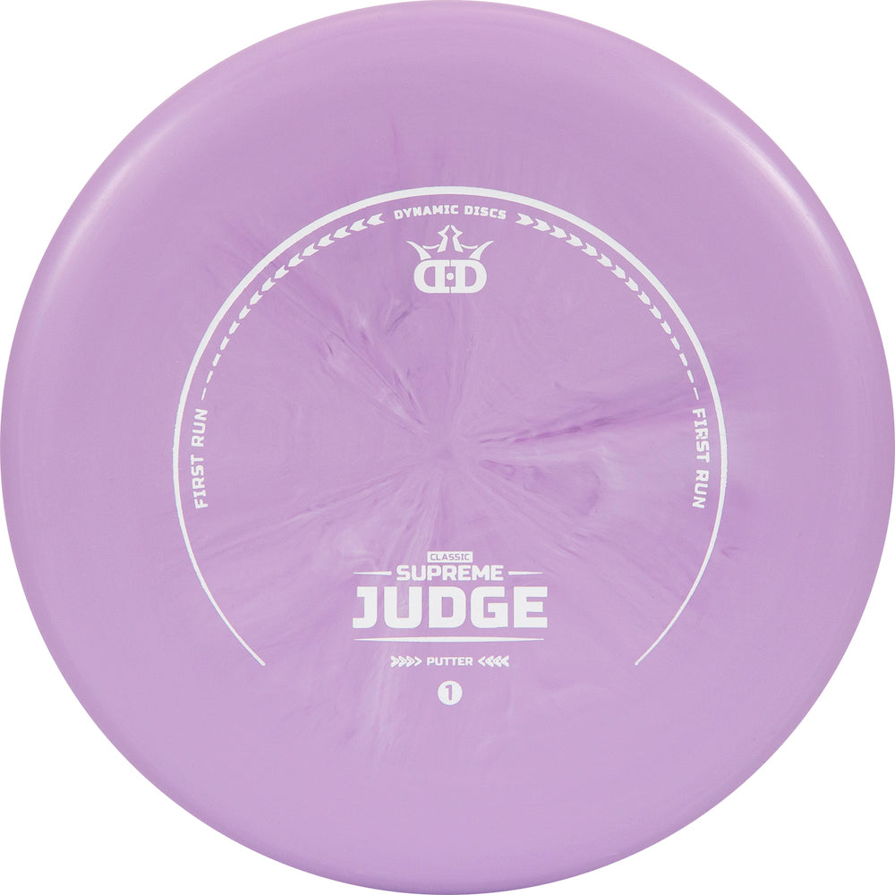 Dynamic Discs Classic Supreme Judge First Run - Putt Approach