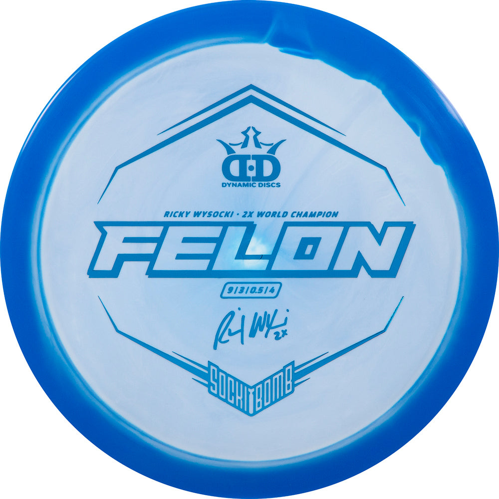 Dynamic Discs Ricky Wysocki Fuzion Orbit Felon - Fairway Driver