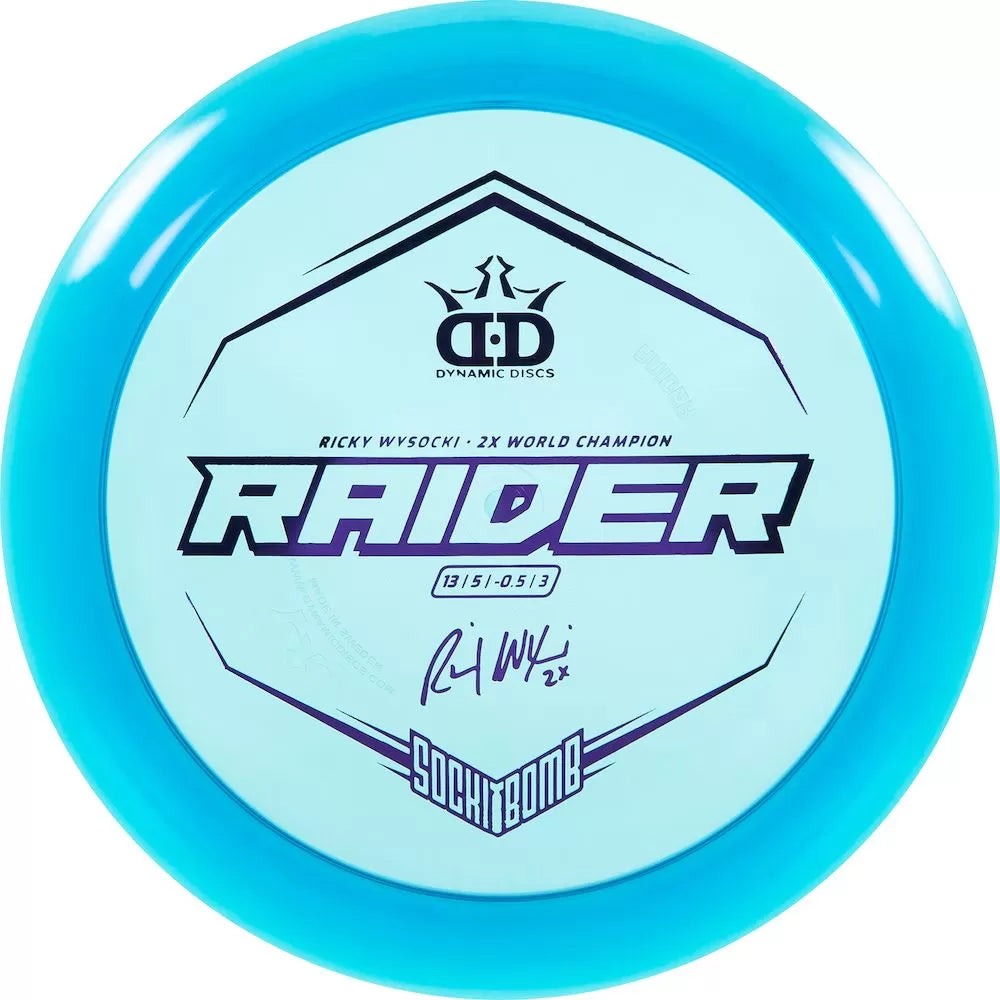Dynamic Discs Ricky Wysocki Lucid Ice Raider - Distance Driver